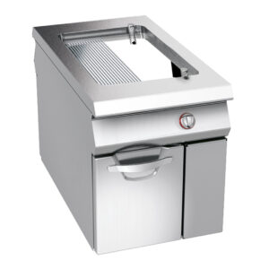 Angelo Po - 06WFT6EV - ELEKTRO-BRATPLATTE VERCHROMTE GLATTE/GERILLTE PLATTE AUF SCHRANK