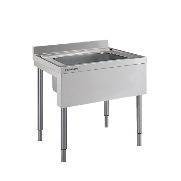 Angelo Po - 08L16 - SPÜLE MIT OFFENER STRUKTUR 1 BECKEN CM 60X50X30H