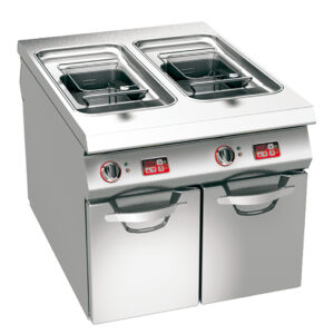Angelo Po - 08WFR4ED - ELEKTRO-FRITEUSE 2 BECKEN 9+9 L DIGITALE STEUERUNG