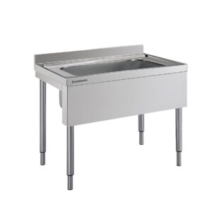 Angelo Po - 11L18 - SPÜLTISCH MIT OFFENER STRUKTUR 1 BECKEN CM 80X54X32,5H