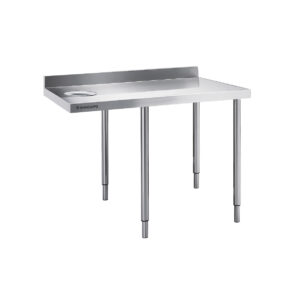 Angelo Po - 14TAFS - TISCH MIT HINTERER AUFKANTUNG LINKE ABFALLÖFFNUNG 140 CM