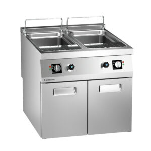 Angelo Po - 1N1CP2EL - ELEKTRO-NUDELKOCHER, 2 BECKEN 40+40 L