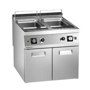 Angelo Po - 1N1CP2GL - GAS-NUDELKOCHER 2 BECKEN 40+40 L