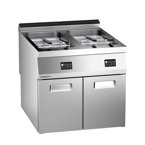 Angelo Po - 1N1FR2ED - ELEKTRO-FRITEUSE 2 BECKEN 21+21 L DIGITALE STEUERUNG