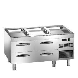 Angelo Po - 2SBRP4C - KÜHLTISCH  -2°C ÷ +10°C - 4 SCHUBLADEN