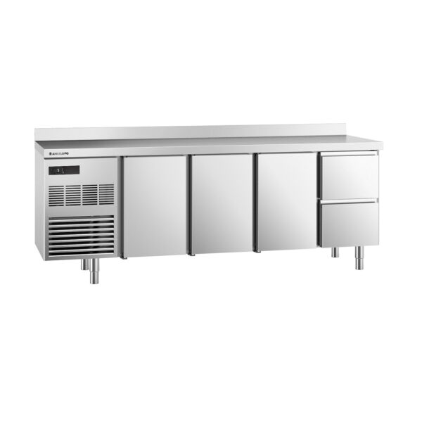 Angelo Po - 5DC2A - KÜHLTISCH -2°C ÷ +10°C TIEFE 70 CM ARBEITSPLATTE MIT AUFKANTUNG