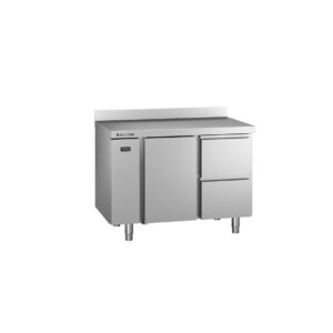 Angelo Po - 5ERA2A - KÜHLTISCH -2°C ÷ +8°C TIEFE 70 CM GN 1/1 OHNE MOTOR MIT ARBEITSPLATTE UND AUFKANTUNG