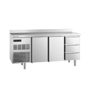 Angelo Po - 5MB13A - KÜHLTISCH 0 ÷ +10°C TIEFE 70 CM ARBEITSPLATTE MIT AUFKANTUNG