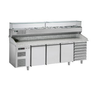 Angelo Po - BZ253A - KOMPLETTE KÜHLTISCHE FÜR PIZZA
