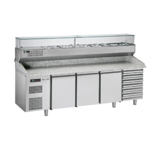 Angelo Po - BZ257A - KOMPLETTE KÜHLTISCHE FÜR PIZZA