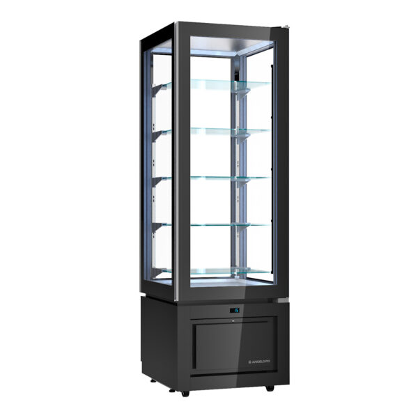 Angelo Po - C6A - VERTIKALE KUEHLVITRINE +14 ÷ +16°C FARBE SCHWARZ