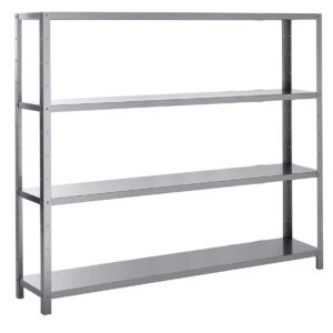 Angelo Po - E20SR - REGAL KOMPLETT MIT 4 REGALEN VON 200 CM