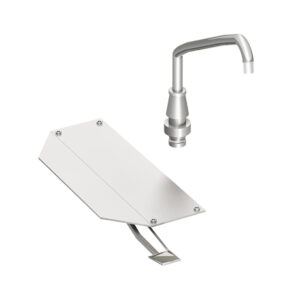 Angelo Po - EAP - WASSERZULAUF-MISCHBATTERIE MIT PEDALBEDIENUNG ZUR BEFESTIGUNG UNTER DEM UNTERBODEN BEI SPÜLBECKEN