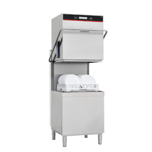 Angelo Po - KE560A - HAUBENGESCHIRRSPÜLMASCHINE 65 KÖRBE/S 50x60 CM MIT WASSERENTHÄRTER