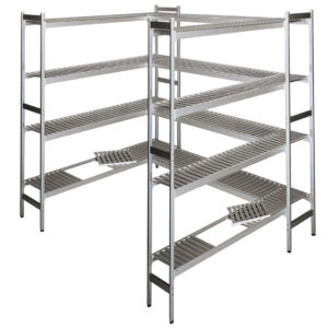 Angelo Po - KSA2424 - KOMPLETTES REGAL ZU KÜHLZELLE 3 SEITEN 243x243 CM