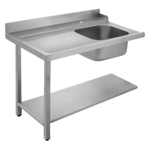 Angelo Po - TC120VD - SORTIERTISCH MIT BECKEN - KORBAUSGANG RECHTS
