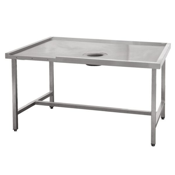 Angelo Po - TC160FS - SORTIERTISCH MIT LOCH - KORBAUSGANG LINKS