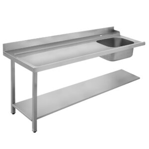 Angelo Po - TC180VD - SORTIERTISCH MIT BECKEN - KORBAUSGANG RECHTS