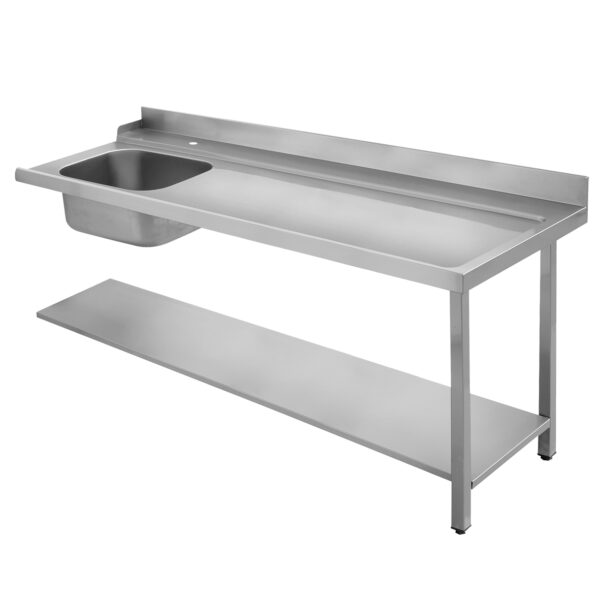 Angelo Po - TC180VS - SORTIERTISCH MIT BECKEN - KORBAUSGANG LINKS