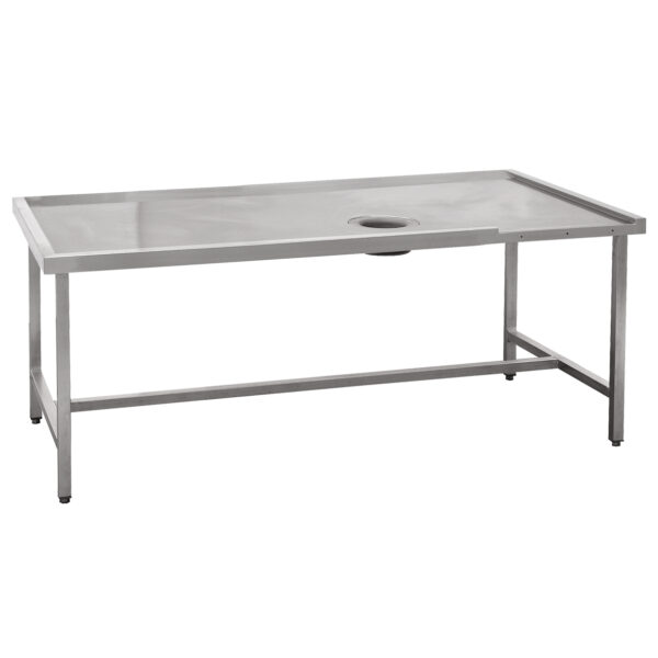 Angelo Po - TC210FD - SORTIERTISCH MIT LOCH - KORBAUSGANG RECHTS