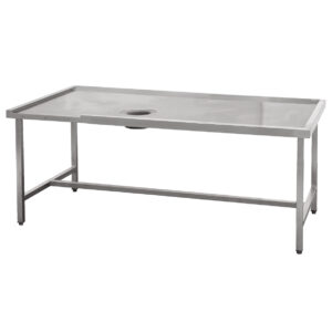Angelo Po - TC210FS - SORTIERTISCH MIT LOCH - KORBAUSGANG LINKS