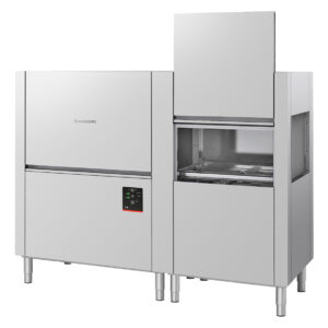 Angelo Po - TE210S - KORBTRANSPORT-SPÜLMASCHINE 210 KÖRBE/STUNDE - KORBAUSGANG LINKS