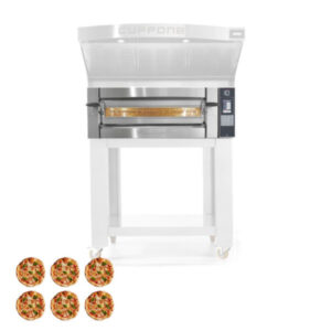 Cuppone Michelangelo ML635L/1TS Einkammer-Elektro-Backofen stapelbar – Pizzaofen