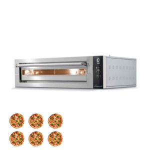 Cuppone - Leonardo - LN3T/1TSHM - Pizzaofen-Elektro-stapelbar - inkl. Blechkochplatte (Kopie)